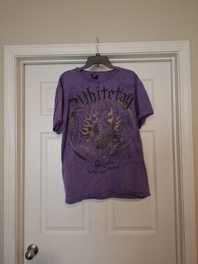 Whitetag Purple Graphic Tee